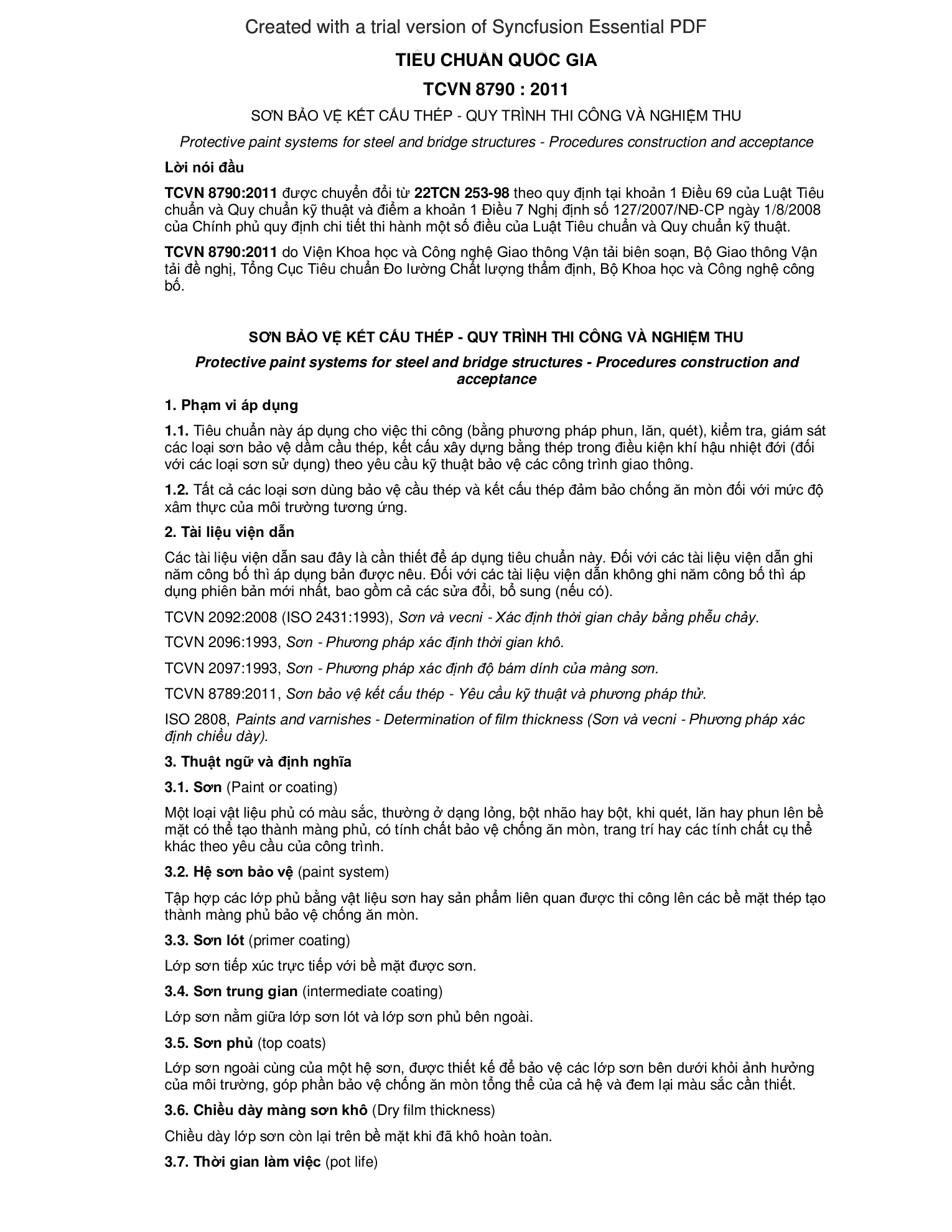 TCVN 8790:2011 — trang PDF 1