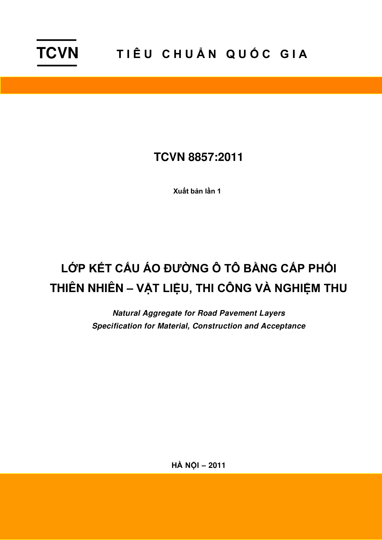 TCVN 8857:2011 — trang PDF 1