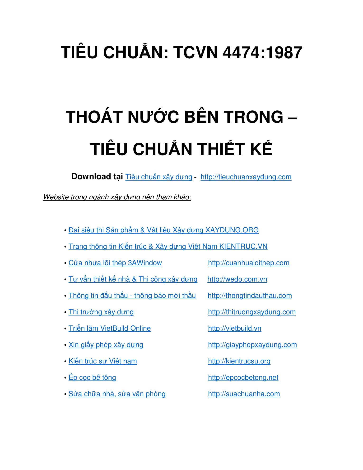 TCVN 4474:1987 — trang PDF 2