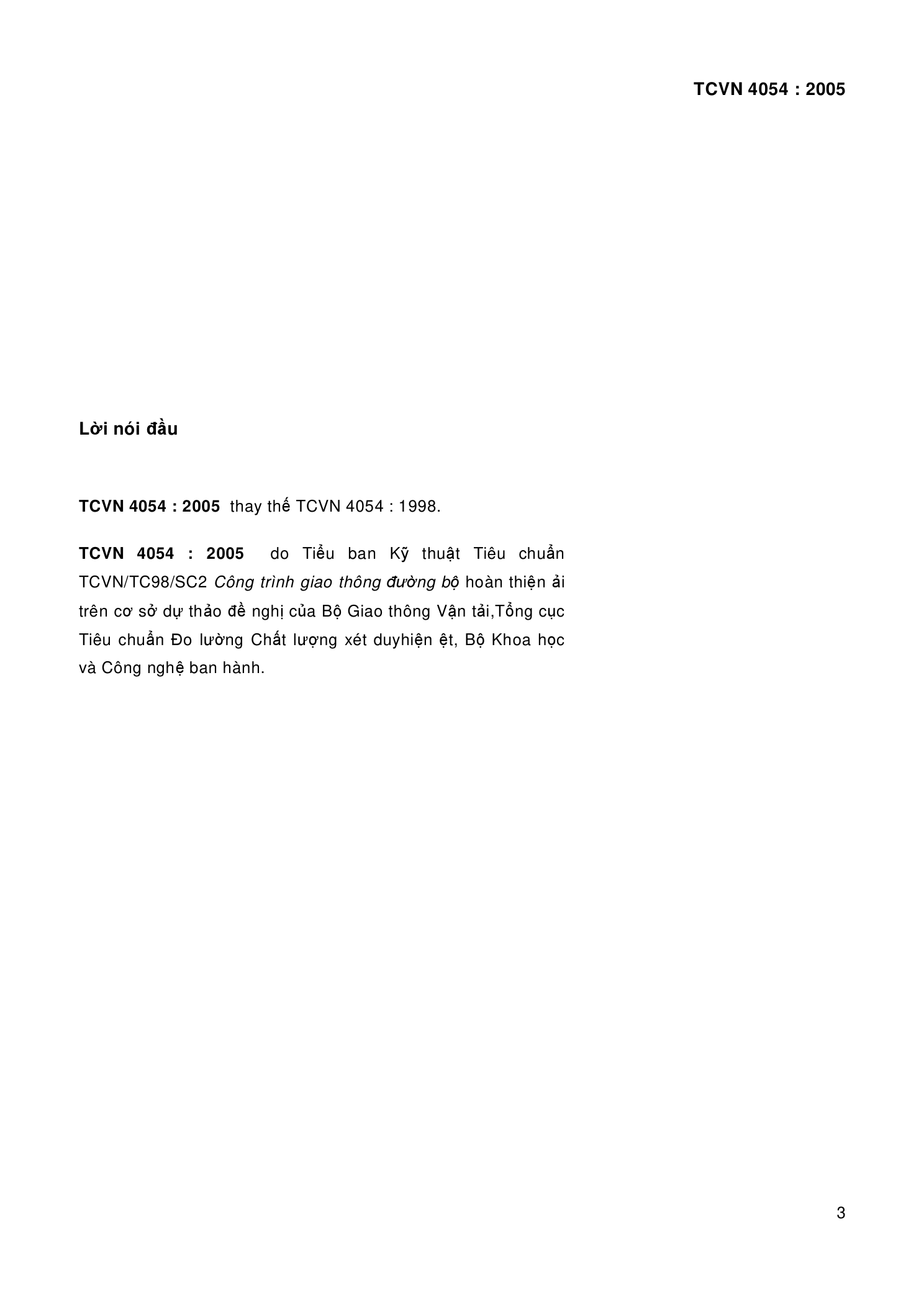 TCVN 4054:2005 — trang PDF 3