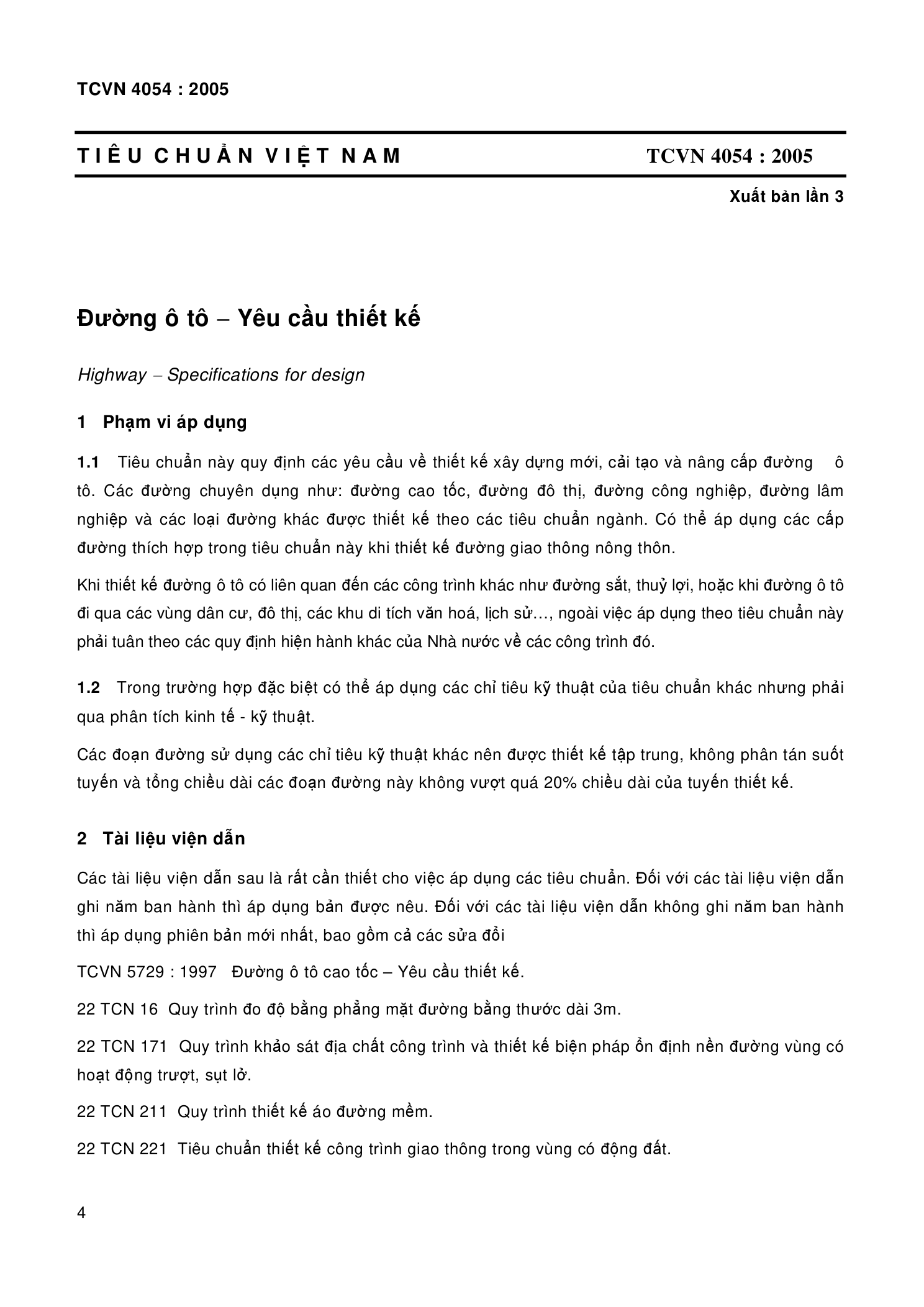 TCVN 4054:2005 — trang PDF 4